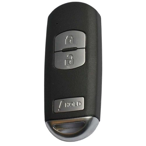MAB4T1-White-Gold Plating- Car Key Cover For Mazda