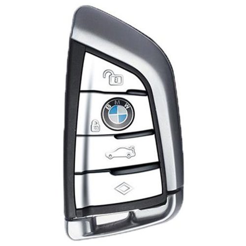 BMB1T1-Granny Grey-Silver Plating- Car Key Cover For BMW
