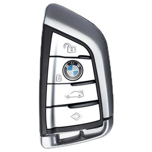 BMB1T1-Granny Grey-Gold Plating- Car Key Cover For BMW