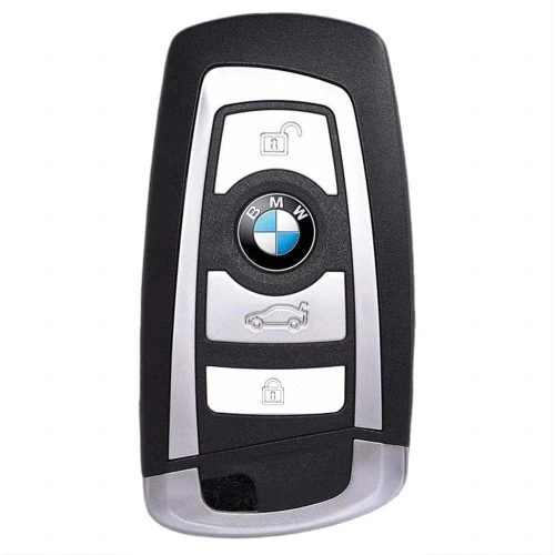 BMC3T1-Black-Silver Plating- Car Key Cover For BMW