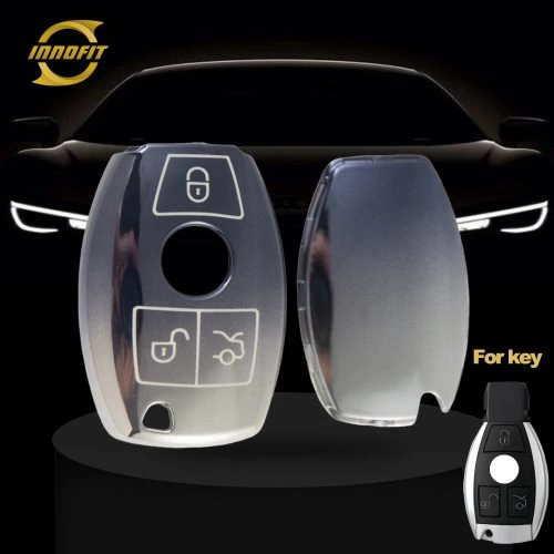 MEC1T1-Gradient Gray- Car Key Cover For Mercedes-Benz