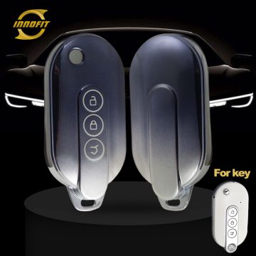 WUF1T1-Gradient Gray- Car Key Cover For Wuling