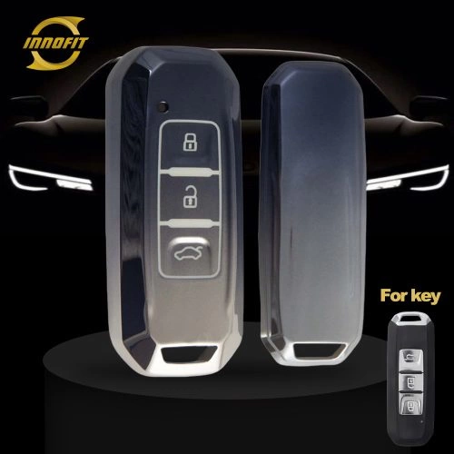 BAB1T1-Gradient Gray- Car Key Cover For BAOJUN Chevrolet