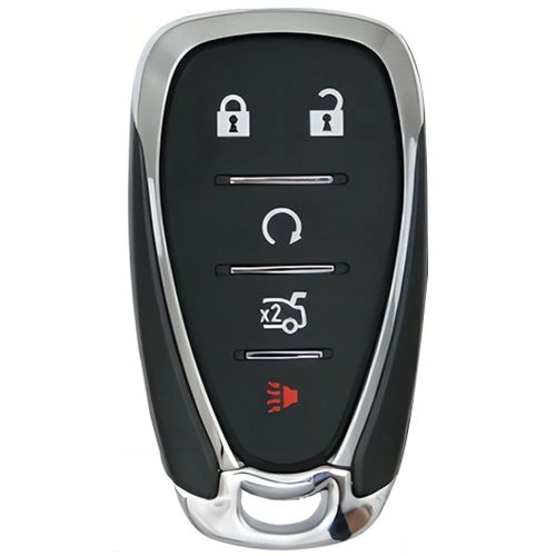 CEA3T1-White-Silver Plating- Car Key Cover For Chevrolet Holden