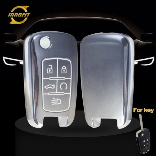 CED5T1-Gradient Gray- Car Key Cover For Chevrolet Opel GMC Holden