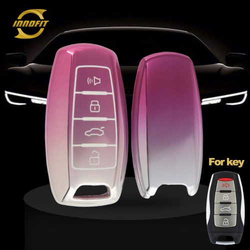 GRA2T1-Gradient Pink- Car Key Cover For Great Wall Motor