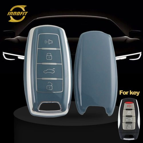 GRA2T1-그래니 그레이-실버 도금-만리장성 모터용 자동차 키 커버