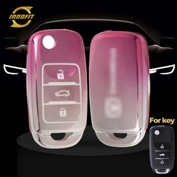 CHB1T1-Gradient Pink- Car Key Cover For CHANGAN