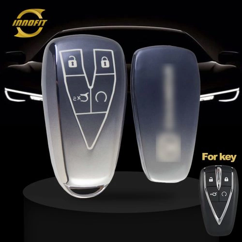 CHC2T1-Gris degradado- Funda Llave Coche Para CHANGAN