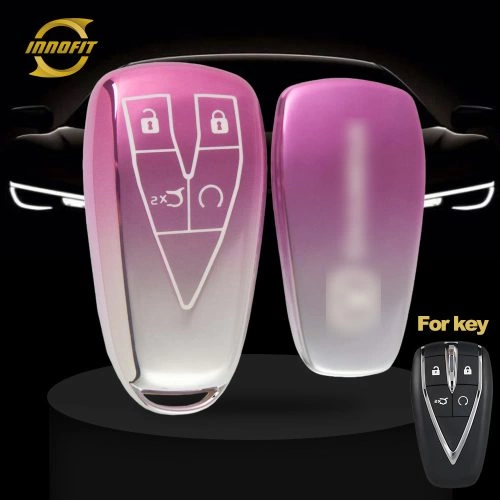 CHC2T1-Gradient Pink- Car Key Cover For CHANGAN