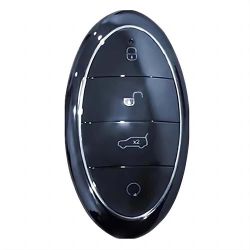 BYG1T1-Black-Gold Plating- Car Key Cover For BYD