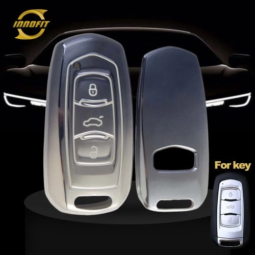 GEA1T1-Gradient Gray- Car Key Cover For Geely Auto