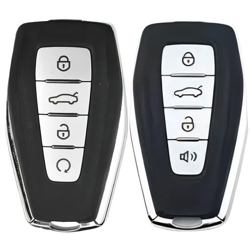 GEB3T1-Gradient Pink- Car Key Cover For Geely Auto