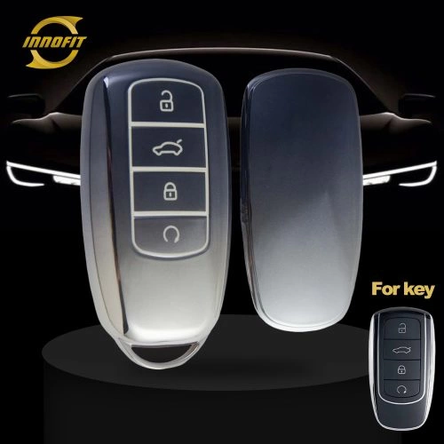 CRC1T1-Gradient Gray- Car Key Cover For Chery