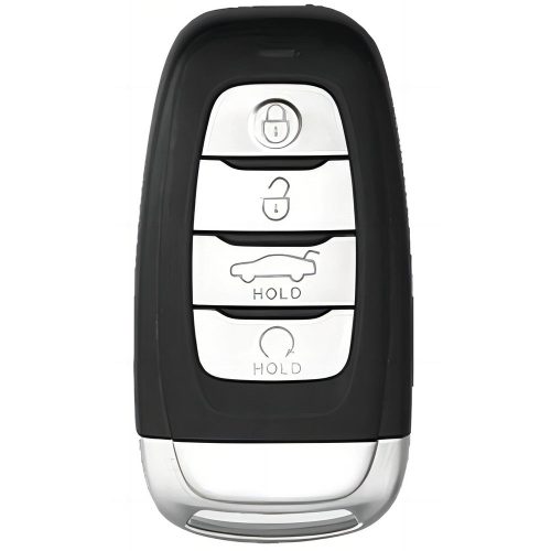 HNB1T1-Black-Silver Plating- Car Key Cover For Hong Qi