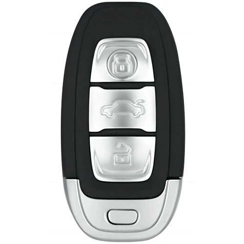 HNC1T1-White-Silver Plating- Car Key Cover For Hong Qi