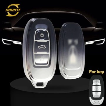 HNC1T1-Gradient Gray- Car Key Cover For Hong Qi
