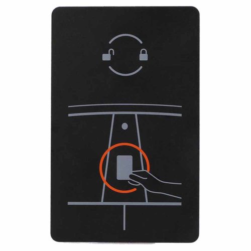 TEB1T1-Gradient Gray- Car Key Cover For Tesla