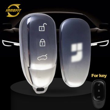 LIA1T1-Gradient Gray- Car Key Cover For Li Auto Inc