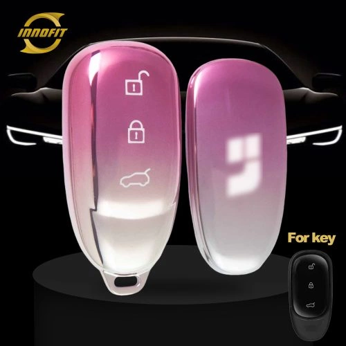 LIA1T1-Gradient Pink- Car Key Cover For Li Auto Inc