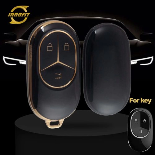 NOC1T1-Black-Gold Plating- Car Key Cover For NIO