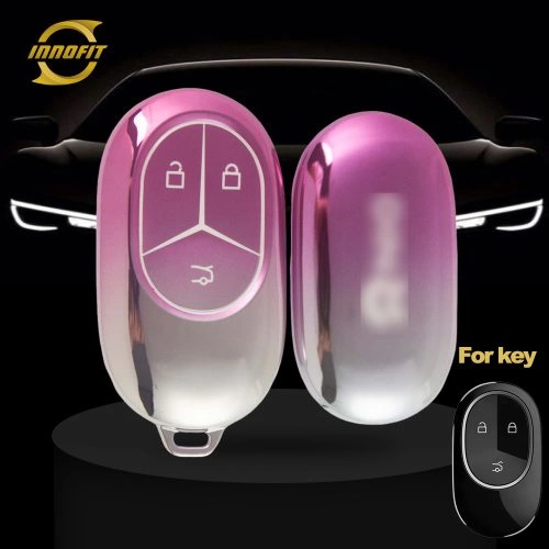 NOC1T1-Gradient Pink- Car Key Cover For NIO