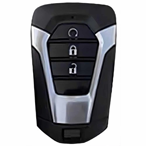 LSB1T1-Black-Silver Plating- Car Key Cover For Lsuzu