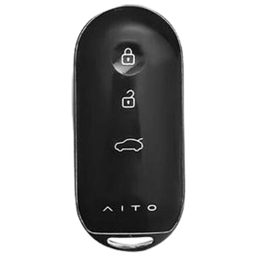 AIB1T1-Black-Silver Plating- Car Key Cover For AITO