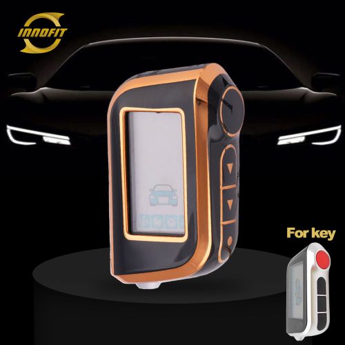 STA1T1-Black-Gold Plating- Car Key Cover For StarLine