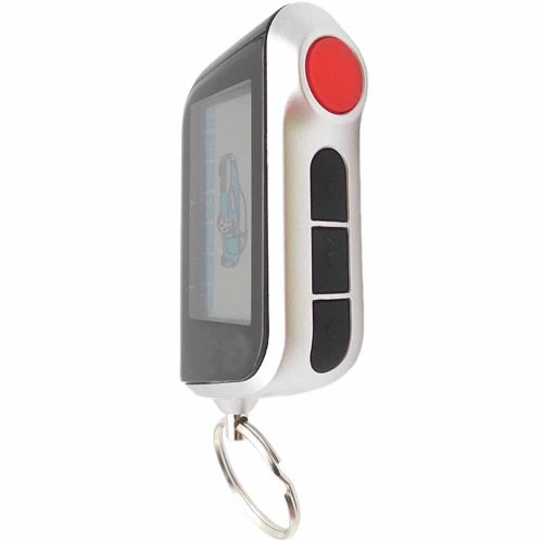 STA1T1-White-Silver Plating- Car Key Cover For StarLine