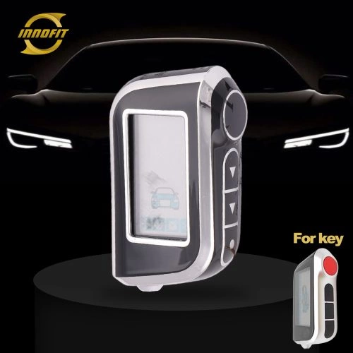 STA1T1-Black-Silver Plating- Car Key Cover For StarLine