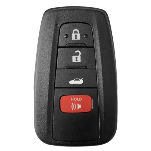 TOB13T1-Granny Grey-Gold Plating- Car Key Cover For Toyota