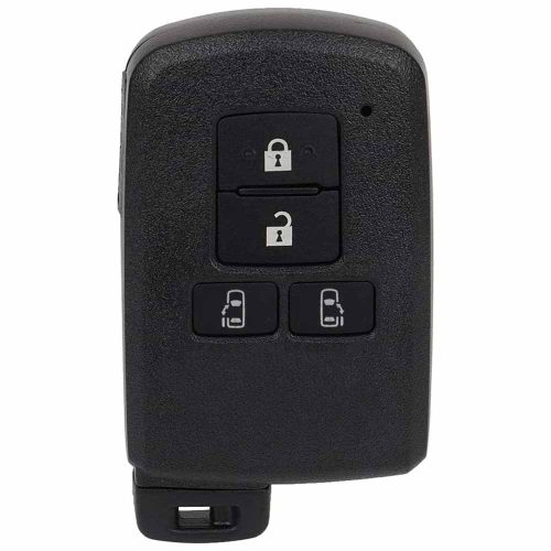 TOD9T1-White-Gold Plating- Car Key Cover For Toyota