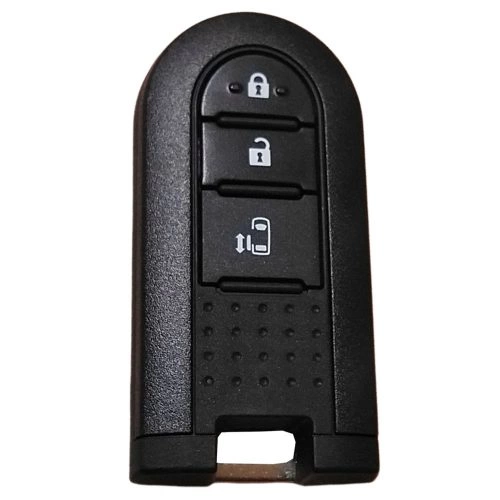 TOE3T1-White-Gold Plating- Car Key Cover For Toyota Perodua