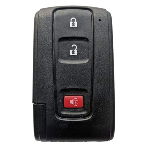 TOF2T1-Black-Gold Plating- Car Key Cover For Toyota