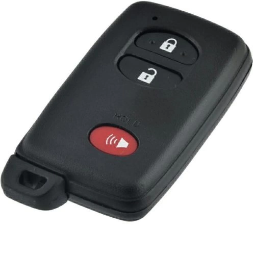 TOG3T1-White-Gold Plating- Car Key Cover For Toyota