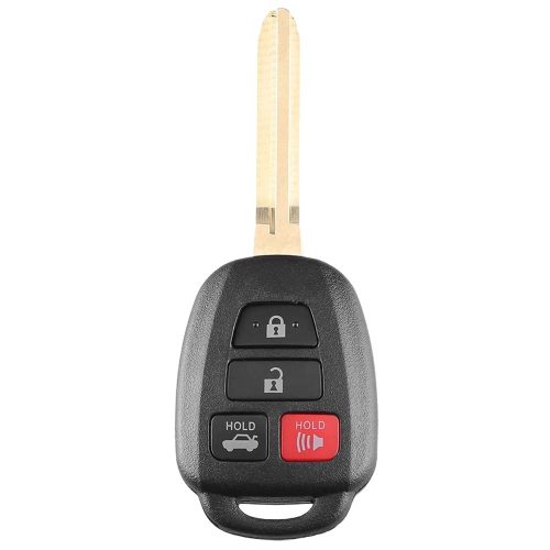 TOP4T1-Granny Grey-Gold Plating- Car Key Cover For Toyota