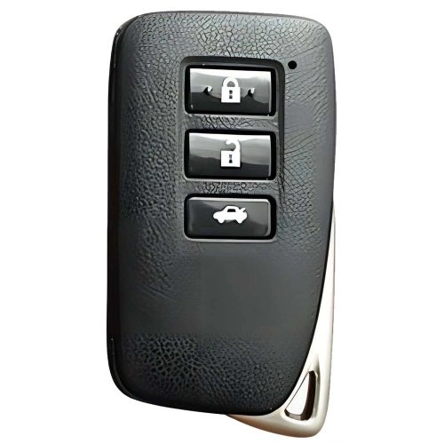LEA1T1-Black-Silver Plating- Car Key Cover For Lexus