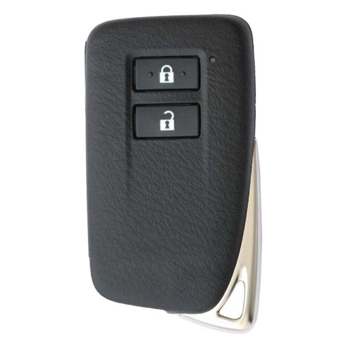 LEA2T1-White-Gold Plating- Car Key Cover For Lexus