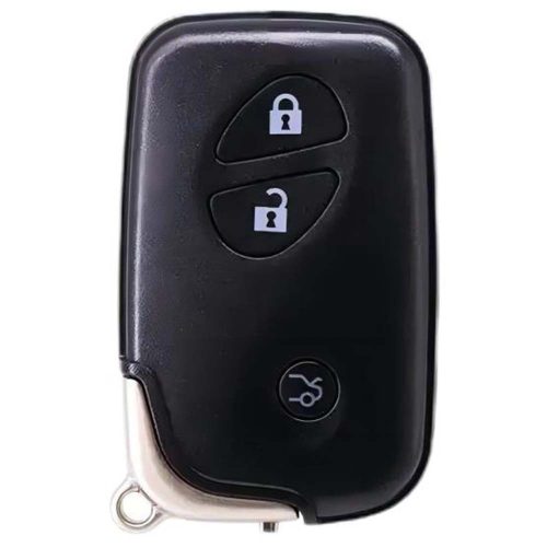 LEC1T1-Black-Silver Plating- Car Key Cover For Lexus