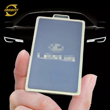 LED1T1-Granny Grey-Silver Plating- Car Key Cover For Lexus