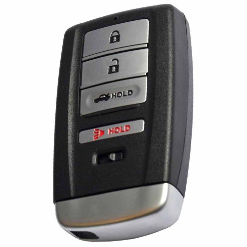 HOF3T1-Black-Gold Plating- Car Key Cover For Honda Acura