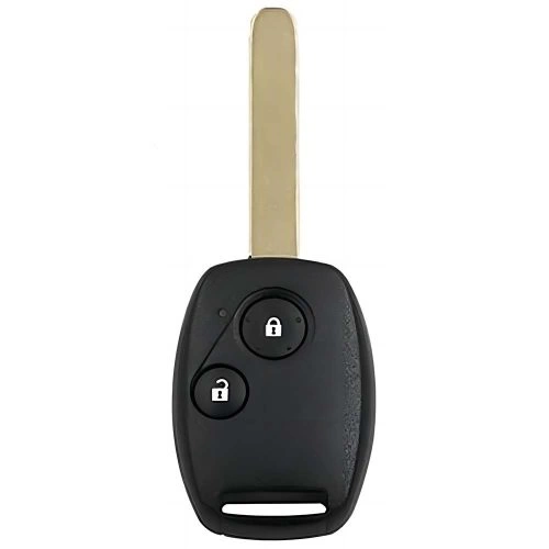 HON2T1-Red-Gold Plating- Car Key Cover For Honda