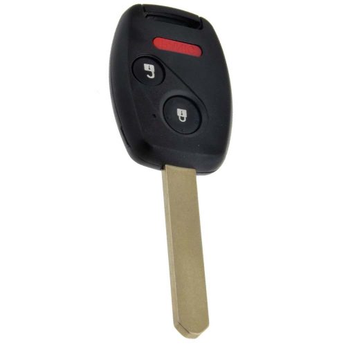 HON3T1-Black-Gold Plating- Car Key Cover For Honda