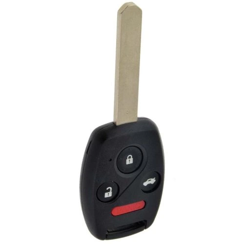 HON4T1-Black-Gold Plating- Car Key Cover For Honda