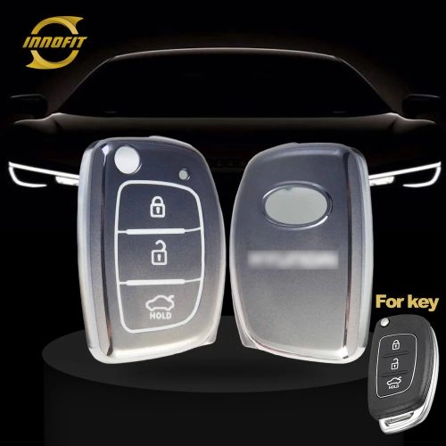 HYF2T1-Gradient Gray- Car Key Cover For Hyundai