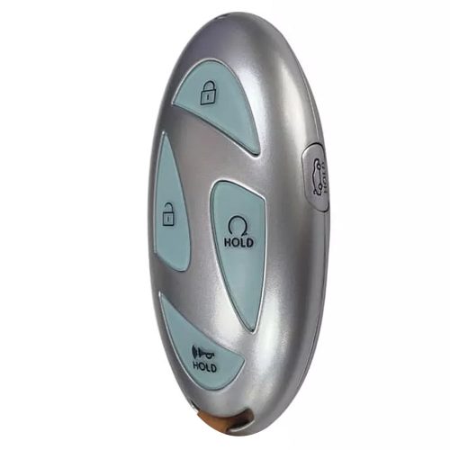 HYK1T1-White-Gold Plating- Car Key Cover For Hyundai