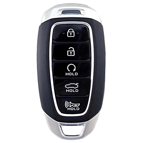 HYS2T1-Granny Grey-Gold Plating- Car Key Cover For Hyundai