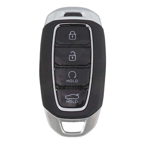 HYS4T1-White-Gold Plating- Car Key Cover For Hyundai