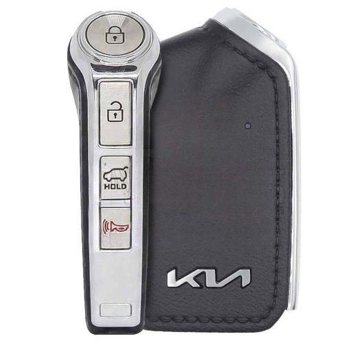 KII1T1-Granny Grey-Gold Plating- Car Key Cover For Kia